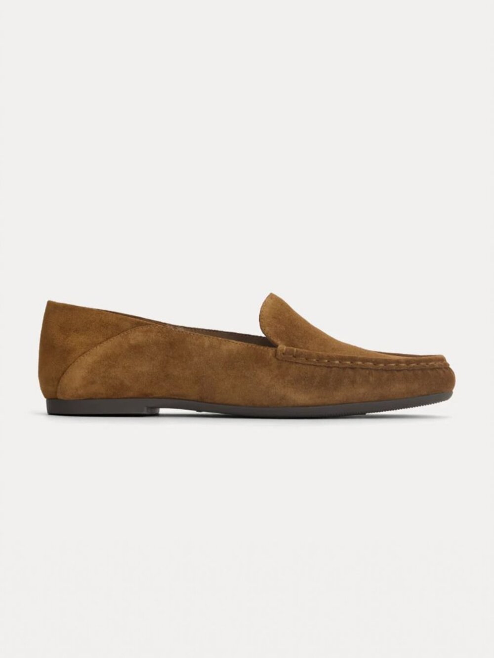 Everlane Leather Day Driver Loafer Suede Russet Size US 8.5 NEW